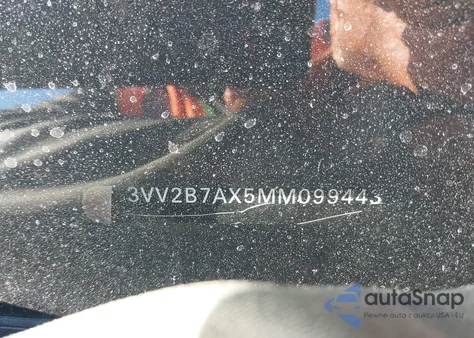 2021 Volkswagen Tiguan 2.0T Se/2.0T Se R-Line Black/2.0T Sel z USA, uszkodzony, nr VIN 3VV2B7AX5MM099443